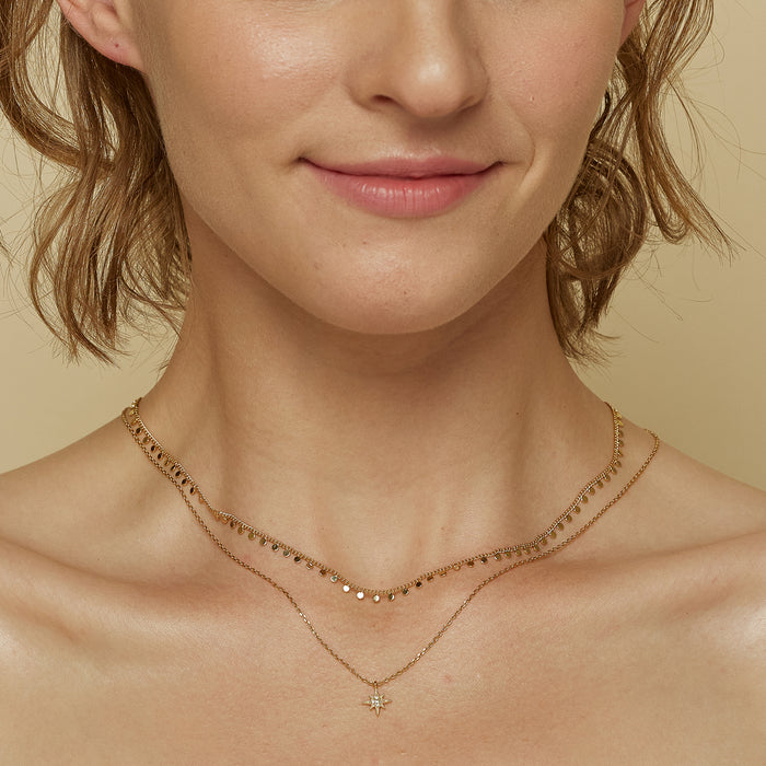 North Star Layered Necklace