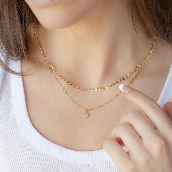 North Star Layered Necklace