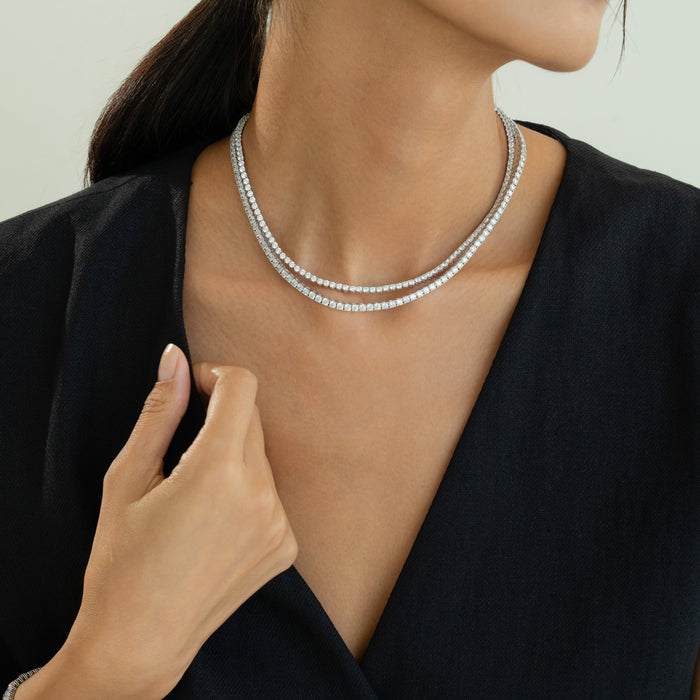 Beatrice Tennis Necklace