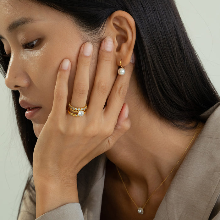 Lorelei Pearl Earrings