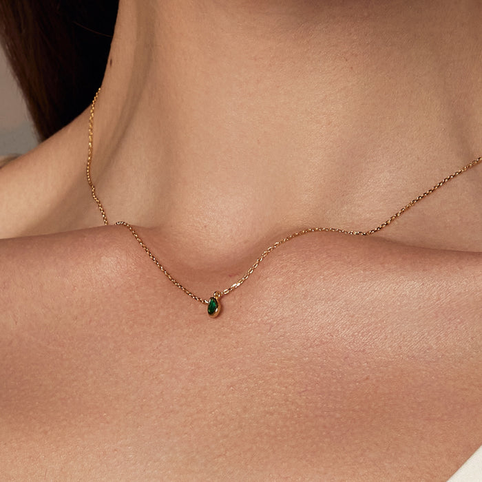 Ivy Emerald Necklace