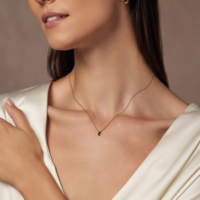 Ivy Emerald Necklace