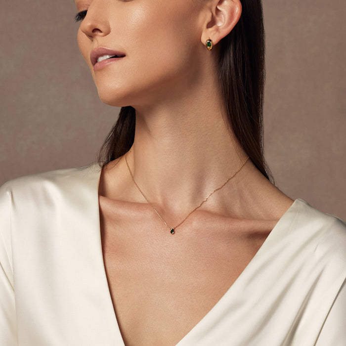 Ivy Emerald Necklace