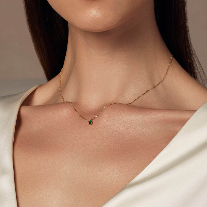 Ivy Emerald Necklace
