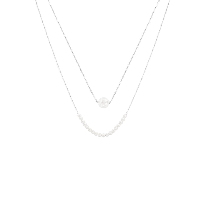 Perfect Pearl Pair Necklace Set