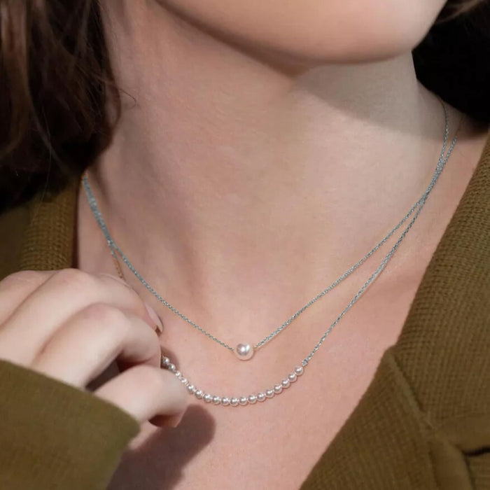 Perfect Pearl Pair Necklace Set