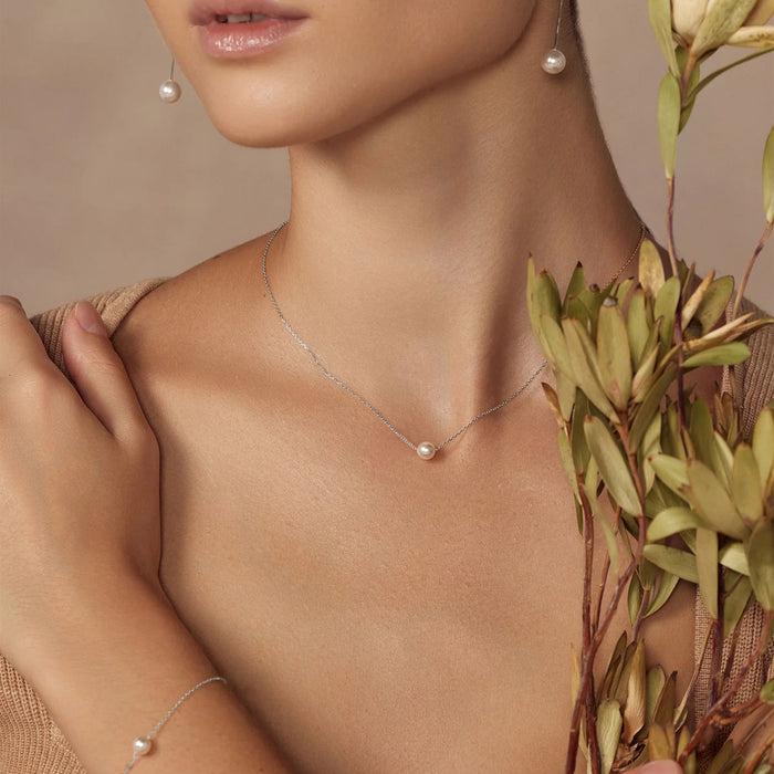 Perfect Pearl Pair Necklace Set