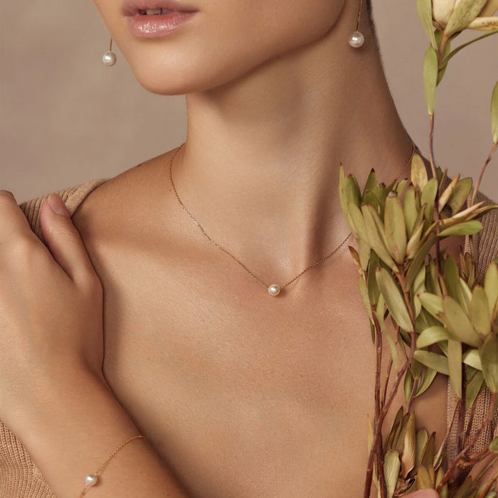 Perfect Pearl Pair Necklace Set