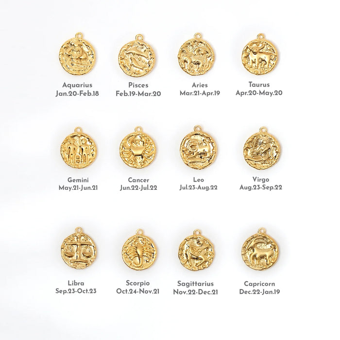 Personalized Constellation Initial Necklace