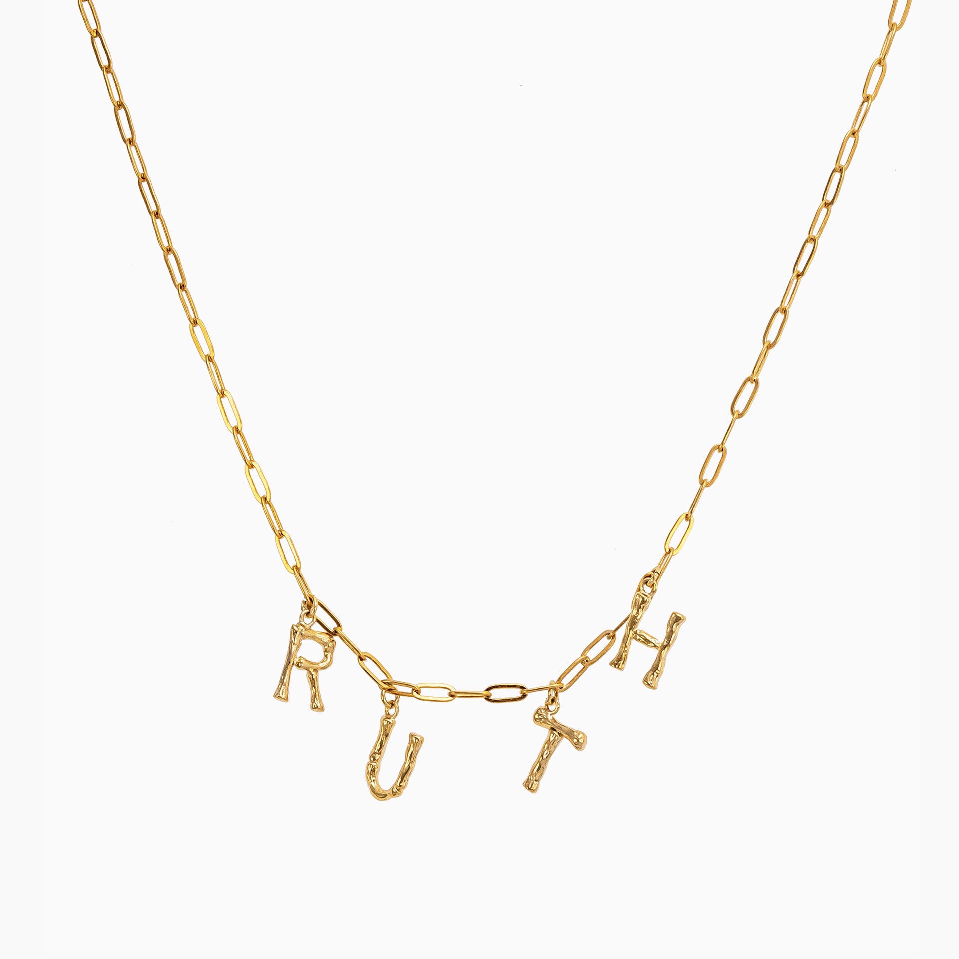 Unique hot sale initial necklace