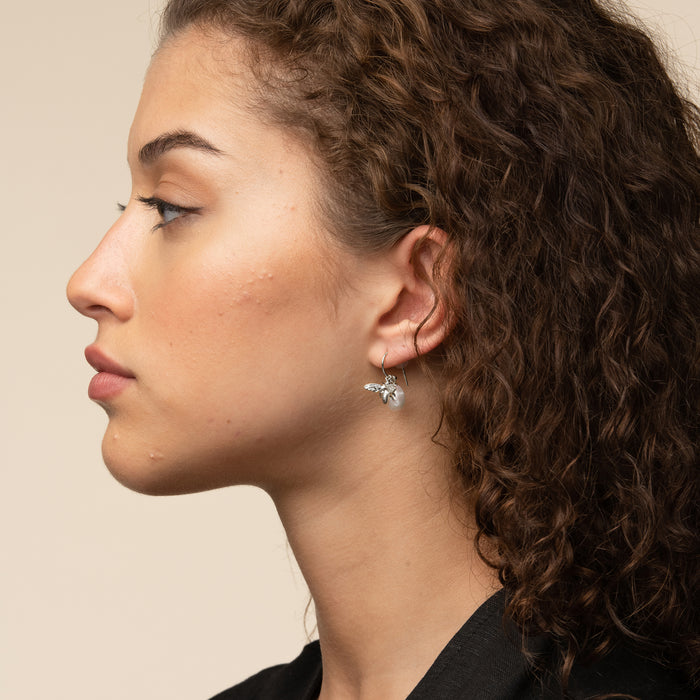Bee Pearl Earrings