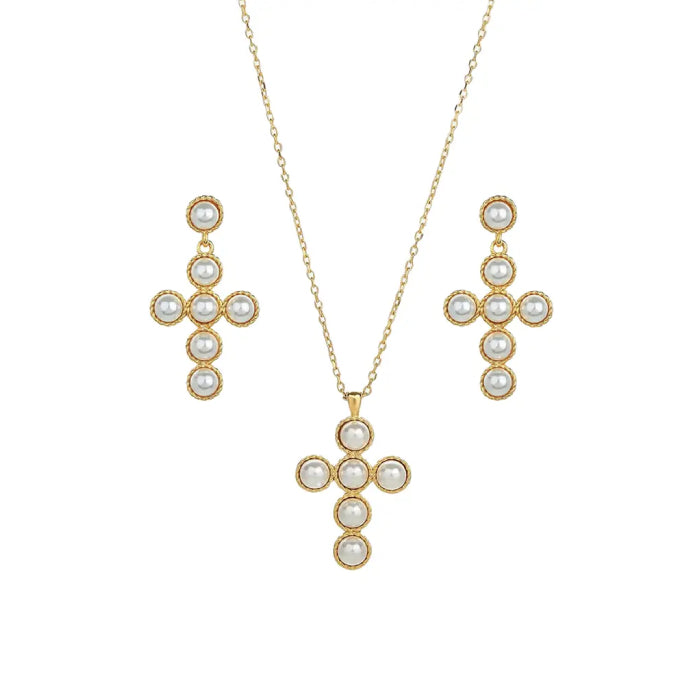 Victoria Cross Pearl Set