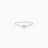 Thin Crystal Solitaire Ring (Mix 1)