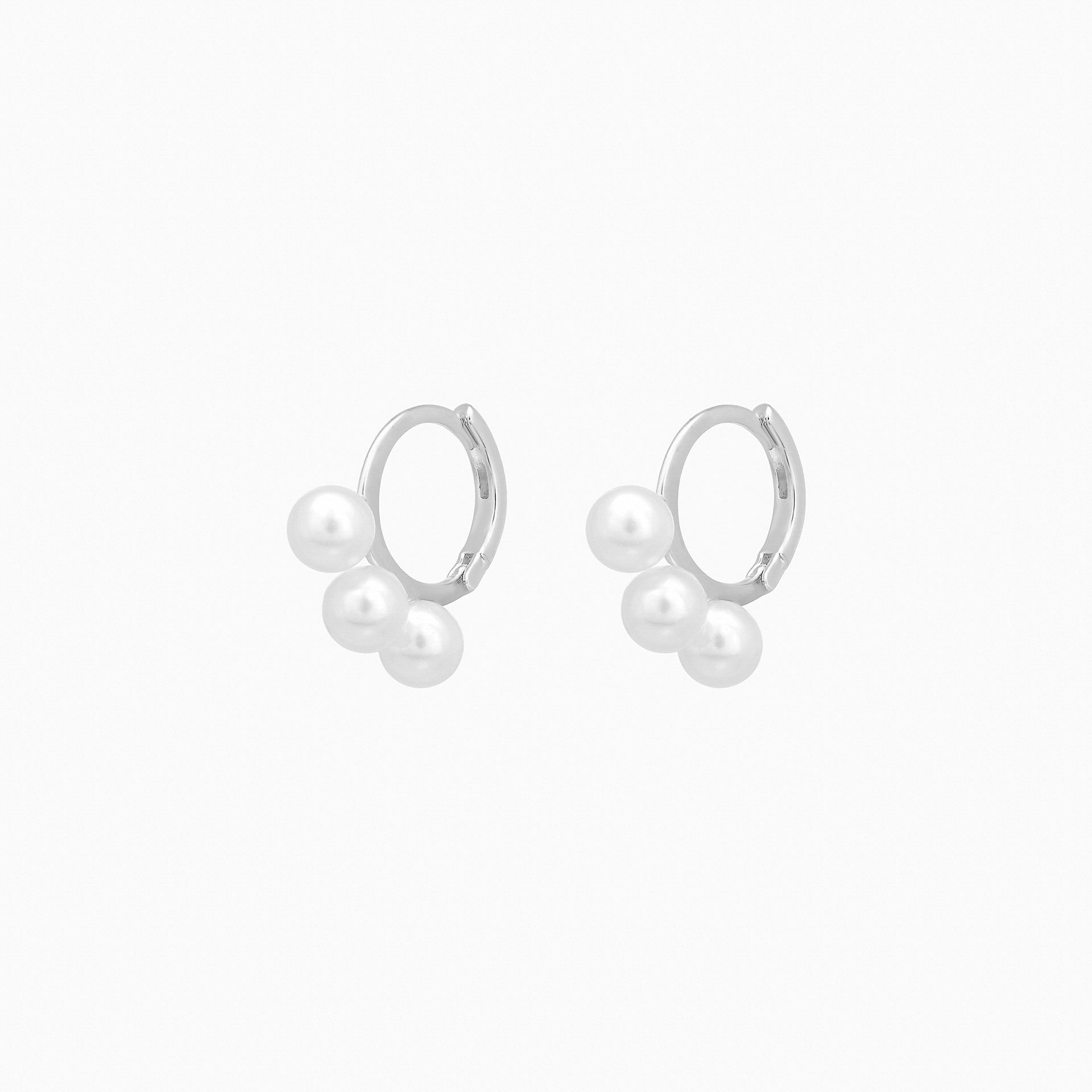 Triple Pearl Earrings – Bearfruit Jewelry