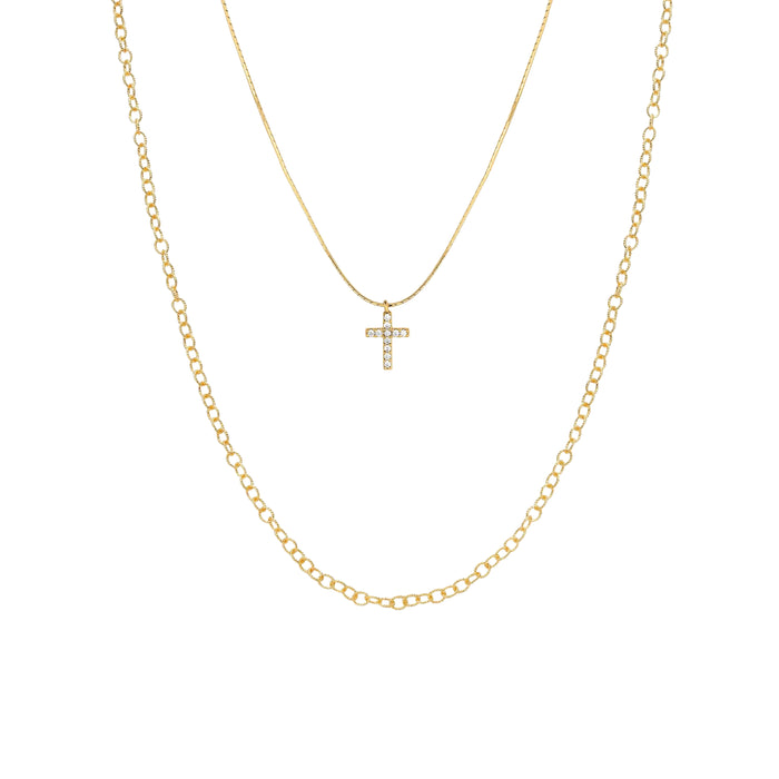 Minimal Grace Necklace Set