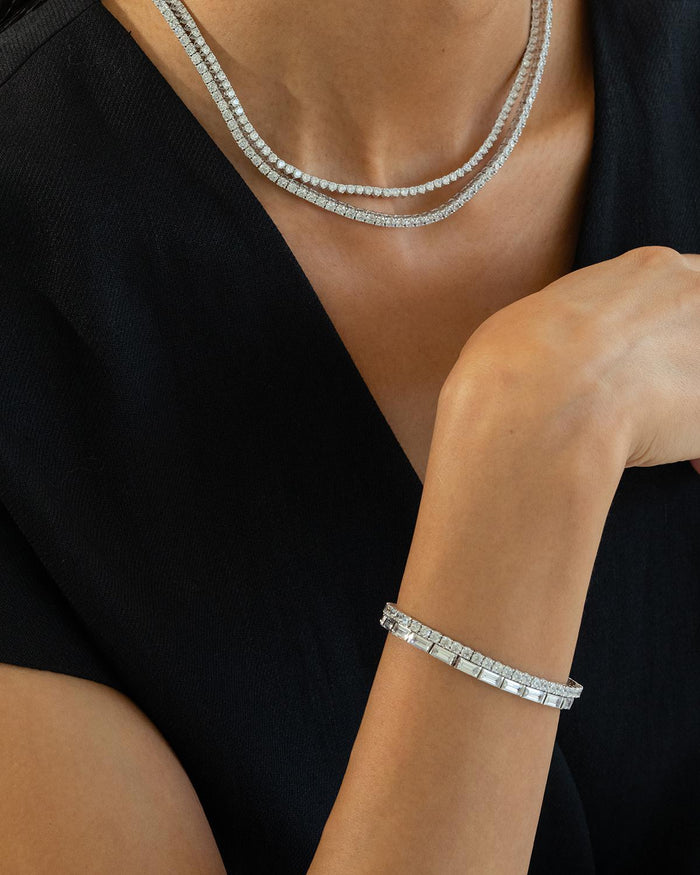 Francesca Tennis Necklace