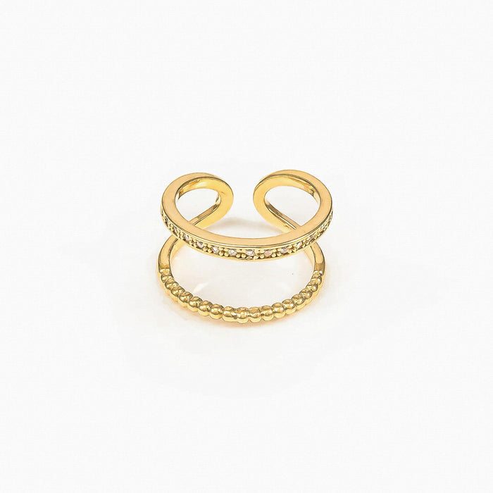 Lily Double Band Ring
