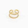 Lily Double Band Ring