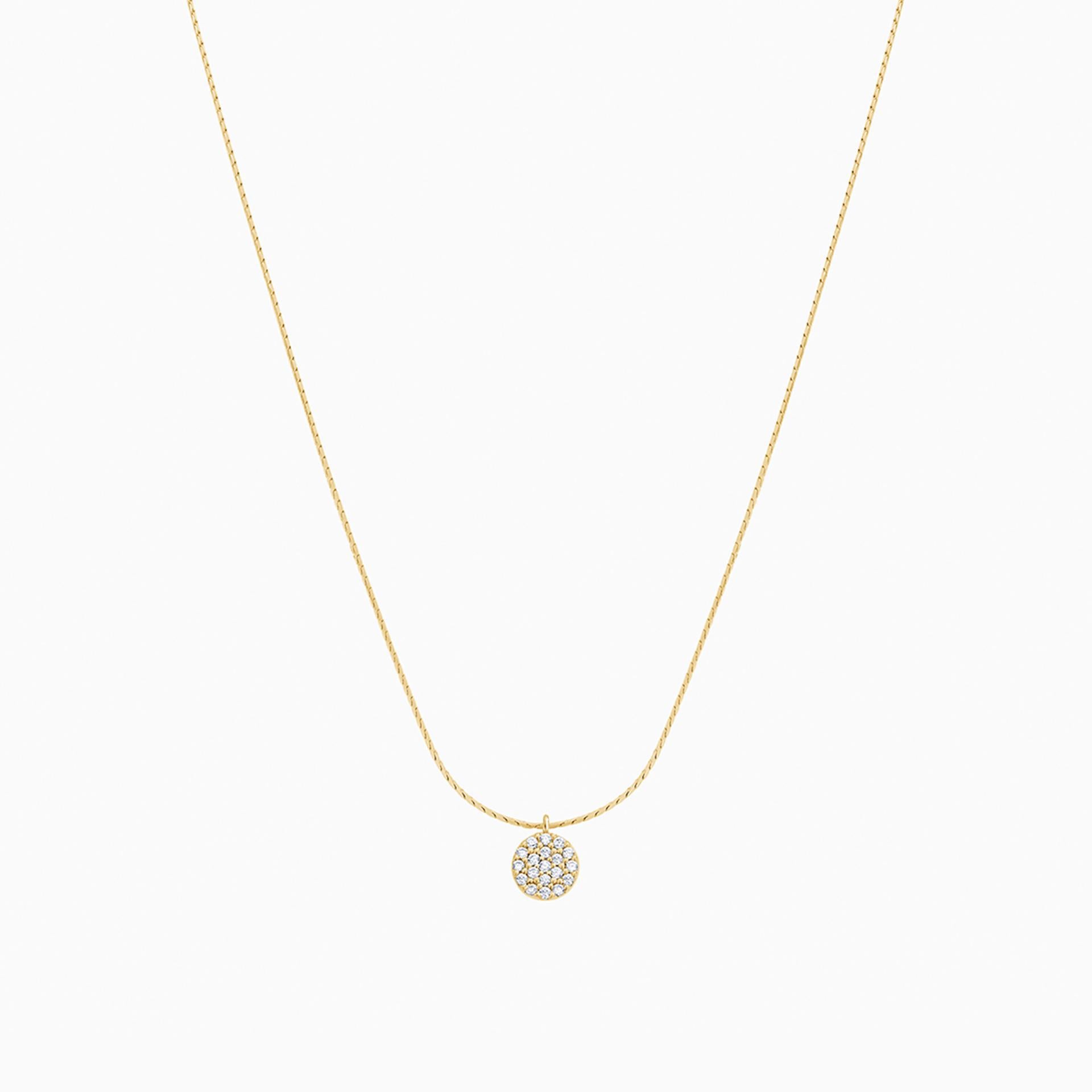 Blake Circle Necklace – Bearfruit Jewelry