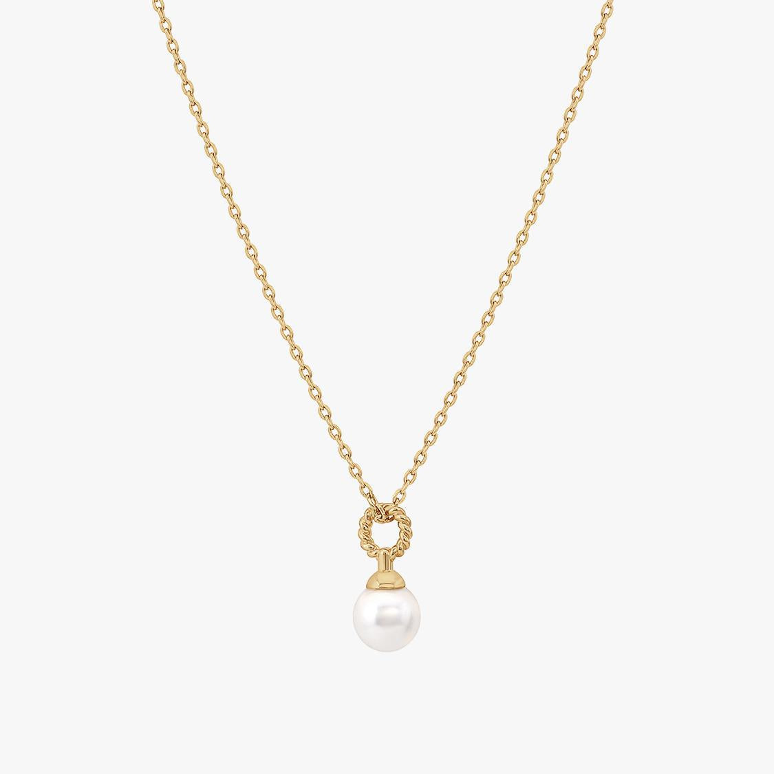 Pearl Charm Necklace