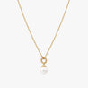Marie Pearl Charm Necklace