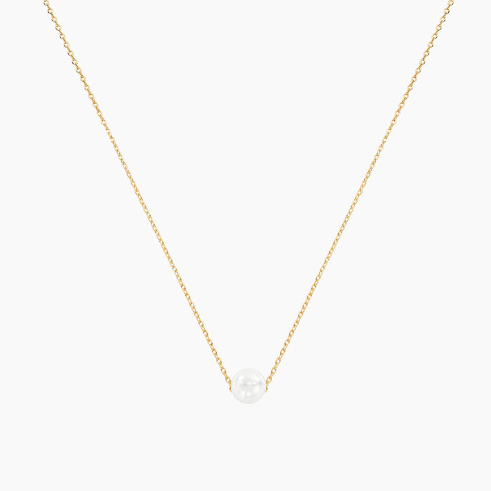 Abby Single Pearl Necklace