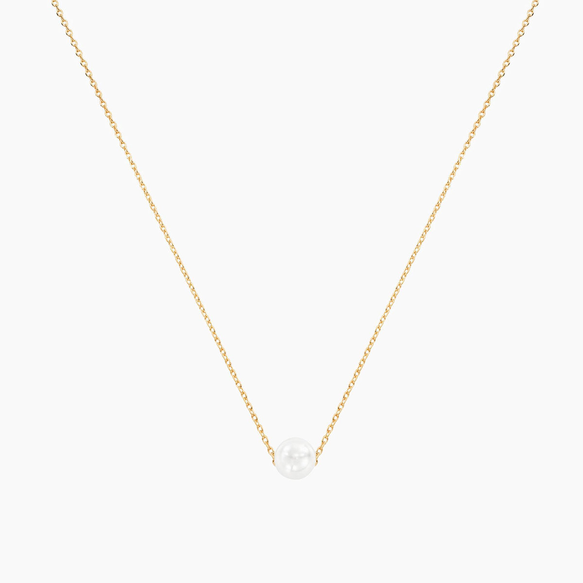 Abby Single Pearl Necklace – Bearfruit Jewelry