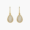 Leah Crystal Teardrop Earrings