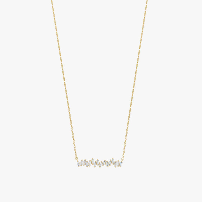 Clara Abstract Crystal Necklace