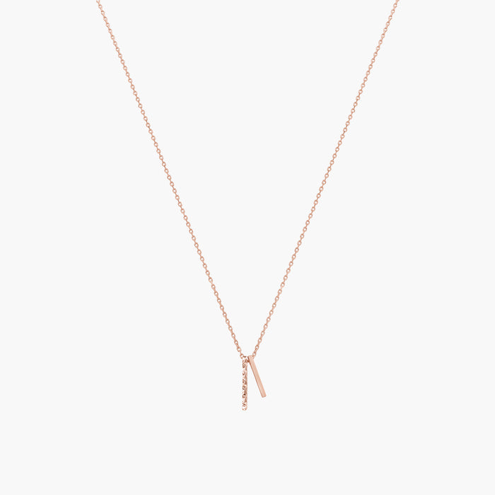 Skylar Double Bar Necklace