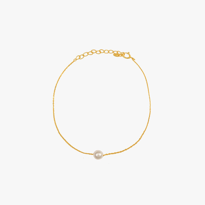 Abby Single Pearl Bracelet