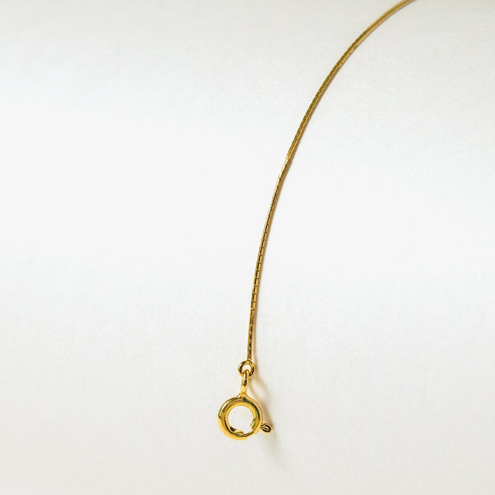 Personalized Initial Birthstone Necklace